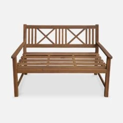 Banc En Bois 3 Places -ME Soldes ACBENCHNAT 02