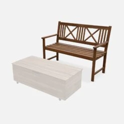 Banc En Bois 3 Places -ME Soldes ACBENCHNAT 04