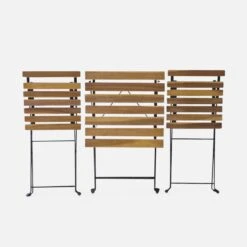 Table De Bistrot Bois Et Métal 2 Chaises Pliables -ME Soldes ACMTBS55S2BK 05