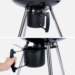 Barbecue Charbon Ø57cm -ME Soldes BBQAK22BK 05
