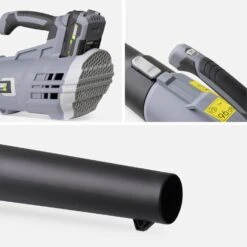 Souffleur De Feuilles à Batterie 20V 4 Vitesses 11 Souffleur De Feuilles à Batterie 20V 4 Vitesses -ME Soldes BLO35BAT20V4 04