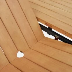 Table De Jardin Extensible Bois Et Aluminium, 8 Chaises Couleur : Anthracite / Gris Taupe -ME Soldes ECXTS250R8AT 03