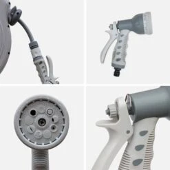 Dévidoir Mural Automatique Avec Tuyau D'arrosage, 30m -ME Soldes EXWH30AR 03