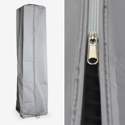Housse De Protection Parasol Chauffant 44x215cm -ME Soldes HC1501FULLGY 03