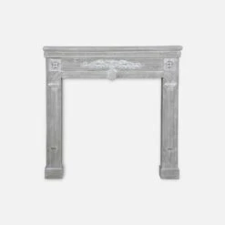 Manteau De Cheminée Effet Bois Couleur : Gris Cérusé 12 Manteau De Cheminée Effet Bois Couleur : Gris Cérusé -ME Soldes IFPC104WOGY 01