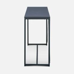 Console Métal Avec Barre De Renfort 12 Console Métal Avec Barre De Renfort -ME Soldes INDUCOT120BK 03