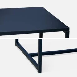 Table Basse Métal Et Pieds Métal -ME Soldes INDUCT100BK 04