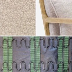 Rocking Chair Scandinave Bouclettes -ME Soldes IRACSCABOUCL 04