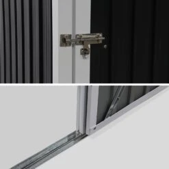 Abri De Jardin Métal 1,36m² -ME Soldes MS127GY 04