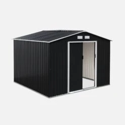 Abri De Jardin Métal 7,06m² -ME Soldes MS706GY 03