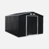 Abri De Jardin Métal 8,95m² -ME Soldes MS884GY 01