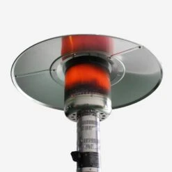 Parasol Chauffant Gaz 12,5kW Avec Housse De Protection Couleur : Noir -ME Soldes PC1204HCBK 04