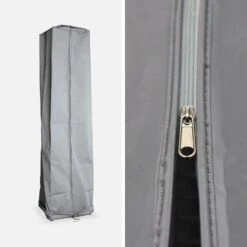 Parasol Chauffant Gaz 10.5KW Avec Housse De Protection -ME Soldes PCKD7001PSGHC 05