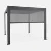 Pergola Bioclimatique 3x4m Triomphe + Store 3m -ME Soldes PGBC3X4R3AT 03