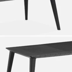 Table De Jardin Résine + 8 Chaises Empilables -ME Soldes PLK240TR8BK 03