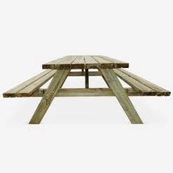 Table Pique Nique Avec 2 Bancs 6 Places -ME Soldes PNW177R6 04