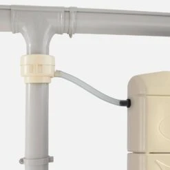 Récupérateur D'eau Mural Chastang 300L (lot De 2) Couleur : Beige -ME Soldes REP300LBGX2 02