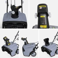 Déneigeuse Fraise à Neige électrique 2000W -ME Soldes SNO2000WAC 04