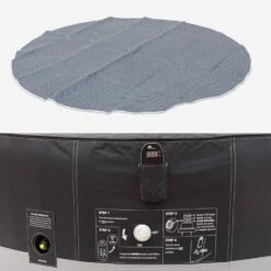 Spa Gonflable 6 Places Rond Simili Cuir, Ozonateur, Système Anti-gel, Couvercle 11 Spa Gonflable 6 Places Rond Simili Cuir, Ozonateur, Système Anti-gel, Couvercle -ME Soldes SPACA069 04