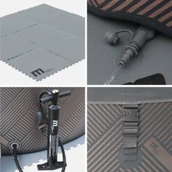 Spa Gonflable 8 Places Rond Massage Air-jets Wifi Ozonateur UVC Couvercle Tapis -ME Soldes SPAMONO8 04