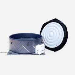 Spa Gonflable 6 Places Rond Massage Air-jets Wifi Ozonateur UVC Couvercle Tapis -ME Soldes SPANAVAL6 04