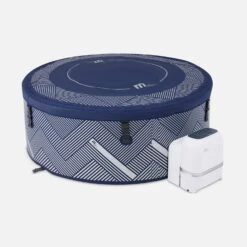 Spa Gonflable 6 Places Rond Massage Air-jets Wifi Ozonateur UVC Couvercle Tapis -ME Soldes SPANAVAL6 05