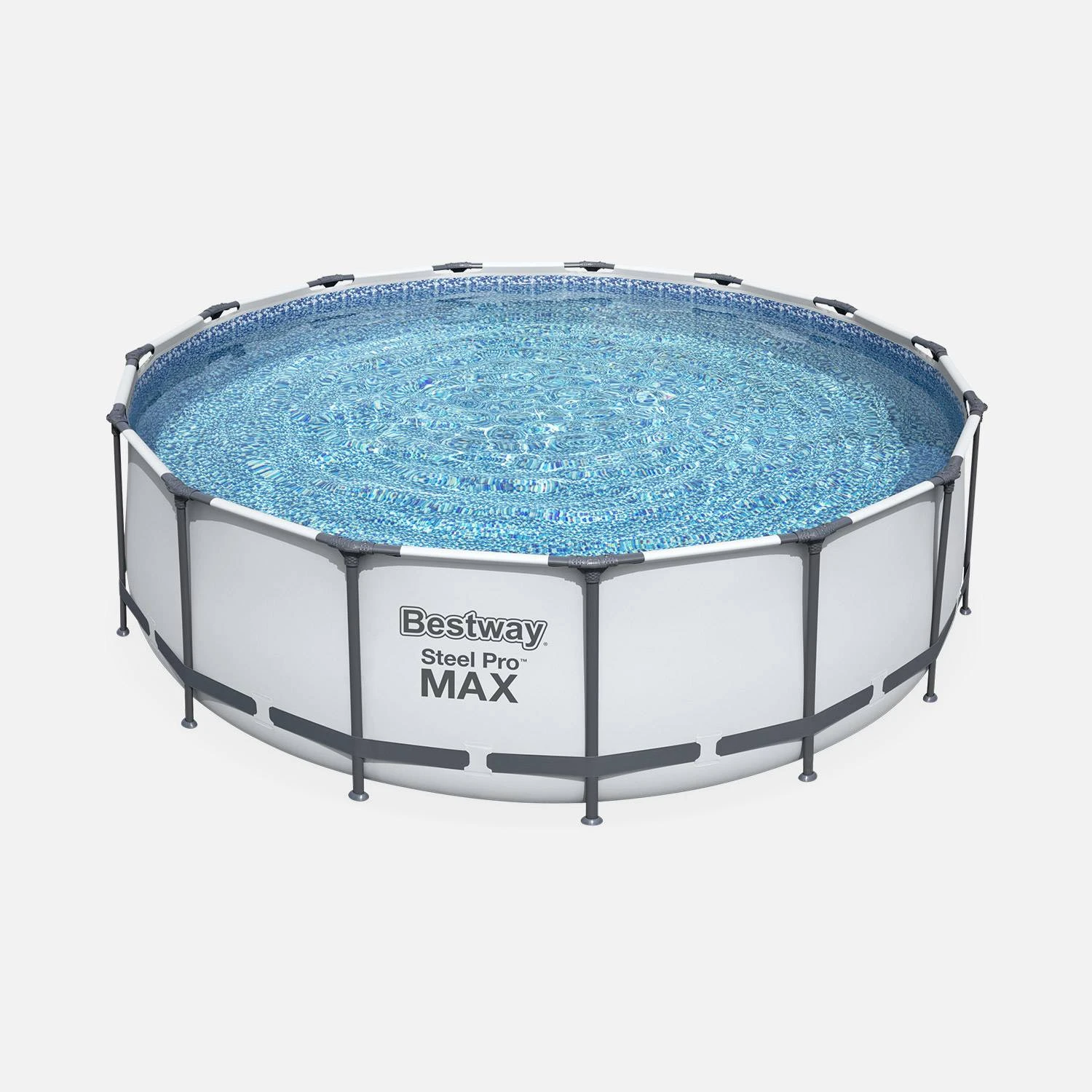 Piscine Hors Sol Tubulaire Ronde Avec Pompe, Filtre, Bâche Et échelle ∅4,5m 4 Piscine Hors Sol Tubulaire Ronde Avec Pompe, Filtre, Bâche Et échelle ∅4,5m – Image 2