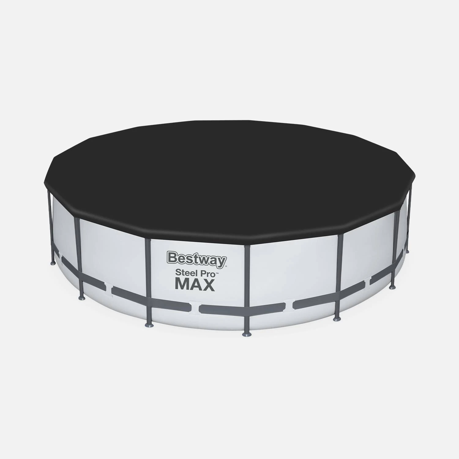 Piscine Hors Sol Tubulaire Ronde Avec Pompe, Filtre, Bâche Et échelle ∅4,5m 5 Piscine Hors Sol Tubulaire Ronde Avec Pompe, Filtre, Bâche Et échelle ∅4,5m – Image 3