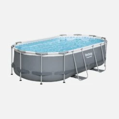 Piscine Hors Sol Tubulaire Géante Avec Accessoires -ME Soldes SPBW4X2OVGYCV 02