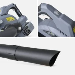 Aspirateur/ Souffleur à Batteries 18V 2.0Ah + 2 Batteries -ME Soldes VAC26BAT20V2X2 04