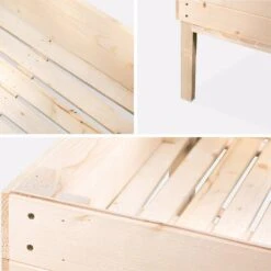 Carré Potager Pour Enfants En Bois Sur Pieds -ME Soldes VGKIDS60 03