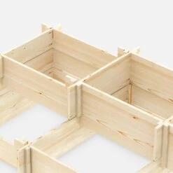 Carré Potager En Bois, 5 étages Et 5 Compartiments 6 Carré Potager En Bois, 5 étages Et 5 Compartiments -ME Soldes VGSTEP93 02