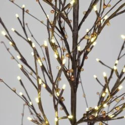 Arbre Lumineux De 180 Cm, 200 Leds Intérieur/extérieur -ME Soldes XMASTT180BNWH 03