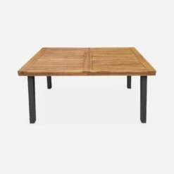 Table Intérieur / Extérieur Bois Et Métal 6 Places -ME Soldes ac150kdattk 6f04429349dd16ac726c12e29d749ca1