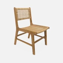 Chaise De Jardin En Cannage Et Bois (lot De 2) -ME Soldes accanchrx2 3f038408e97f0c5a958b58f27db87f06