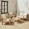 Salon De Jardin Bois Blanchi 4 Places -ME Soldes ach3101se e69f3565c00520d30dd4f505bce4b4ba