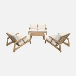 Salon De Jardin Bois 4 Places -ME Soldes ach3109bg 2e48024cd6701cff59115066a417adbf