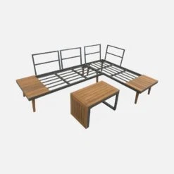 Salon De Jardin Modulable Aluminium Et Acacia, 4 Places Couleur : Anthracite 14 Salon De Jardin Modulable Aluminium Et Acacia, 4 Places Couleur : Anthracite -ME Soldes acmoduatgy 063afafdc9fbaadaa6d72f307b487607
