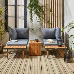 Salon De Jardin Modulable Aluminium Et Acacia, 4 Places Couleur : Anthracite 11 Salon De Jardin Modulable Aluminium Et Acacia, 4 Places Couleur : Anthracite -ME Soldes acmoduatgy 12826b44486c148a9da38814efcf80b7