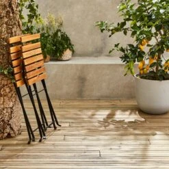 Table De Bistrot Bois Et Métal 2 Chaises Pliables -ME Soldes acmtbs55s2bk 578abe6ac3c1b63f5041c57ff73a3bc1