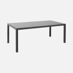 Table De Jardin Aluminium Et Textilène, 8 Chaises Empilables Couleur : Anthracite / Gris -ME Soldes af180r8at 91fb660a569f71bd7b473e21f4a5fca1