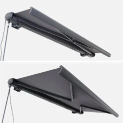 Store Banne électrique 3x2,5m Couleur : Gris -ME Soldes awa3x25fcgy 7bb006c8c5643be74af52df14bbfaba5