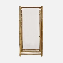 Chilienne Bambou , Toile Naturelle Pliable, Multi Positions -ME Soldes bambchilx1nat cce0e8875a39f848bb1aafa40ef601f2