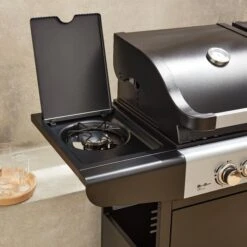 Barbecue Gaz 3 En 1, 3 Brûleurs Dont 1 Feu Latéral -ME Soldes bbq2302in1sb 07a8985f3e8936607cbd02ced3435a32