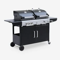 Barbecue Gaz 3 En 1, 3 Brûleurs Dont 1 Feu Latéral -ME Soldes bbq2302in1sb cfda9d516de93a670dd0f55e6a84875f