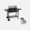 Barbecue Charbon + Cheminée D’allumage -ME Soldes bbq80817str 4786781c1eb44f1d7beb88b6c45a4e10