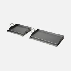 Plancha Universelle Pour Barbecue, 40cm -ME Soldes bbqcp40ss 0dc7a6e805d964a2fbcc7b7d994f4757