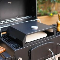 Four à Pizza Portatif Pour Barbecue Gaz Et Charbon -ME Soldes bbqpizbox 5cebfceadb2f4a91b904170d47a41f04