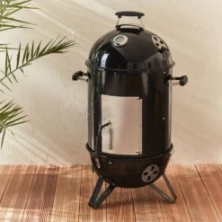 Barbecue Fumoir Charbon De Bois -ME Soldes bbqsmk103prem c1babf150d3c1efadc8ae5f65a95f40a