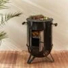 Barbecue Fumoir Charbon De Bois -ME Soldes bbqsmk103prem f19dbde24a6bac47587157bba867f7f1